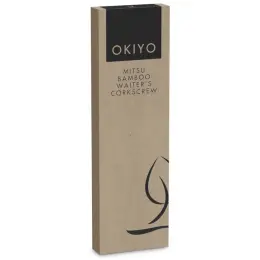 Okiyo Mitsu Bamboo Waiter’s Corkscrew Gift Box